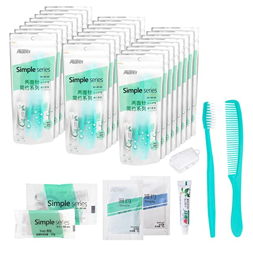 Travel Hygiene Kit with Toiletries - 20 Sets