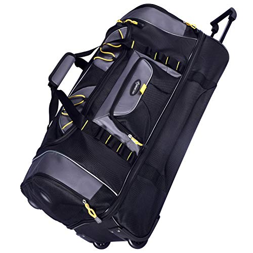 Spacious and Sturdy: TPRC Sierra Madre II Upright Rolling Duffel Bag