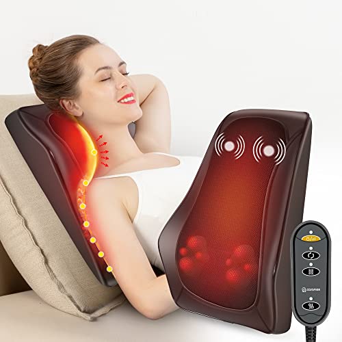 KNQZE Neck Massager with Heat, Cordless Deep Tissue 4D Expert