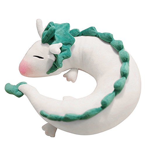Cute White Dragon Neck Pillow