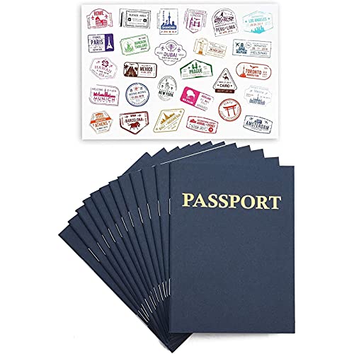 Passport Books for Kids (12 Pack)