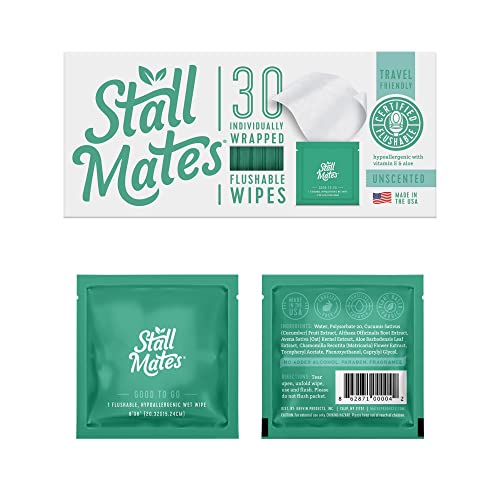 Stall Mates Flushable Wipes