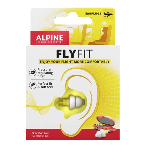Alpine FlyFit Earplugs for Flying