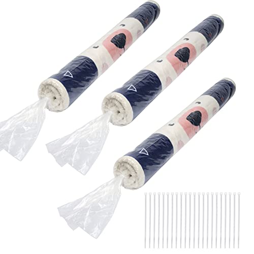 3 Pcs Extra Large Plastic Rug Storage Bag