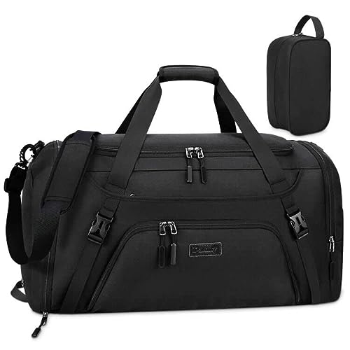 Waterproof Gym Duffle Bag with Shoe Compartment