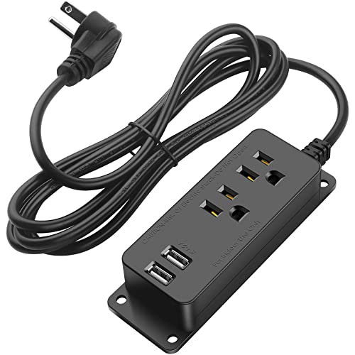 Multipurpose Mountable Power Strip with USB and AC Outlets