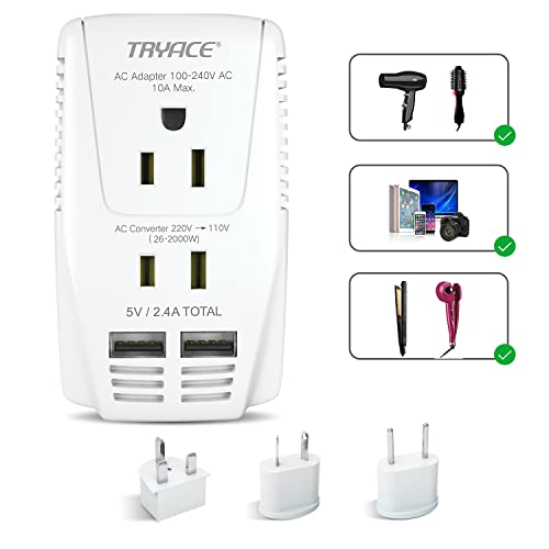 TryAce 2000W Travel Voltage Converter