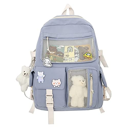 Kawaii Backpack with Accessories