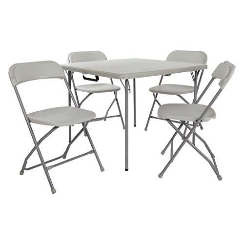 Versatile 5-Piece Folding Table and Chair Set