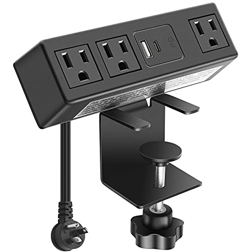 CCCEI Desk Clamp Power Strip