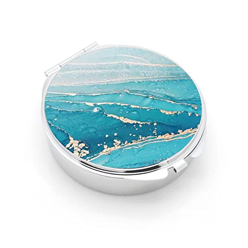 Compact and Stylish Pill Box for Travel and Everyday Use