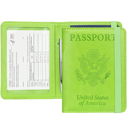 GDTK Leather Passport Holder Case