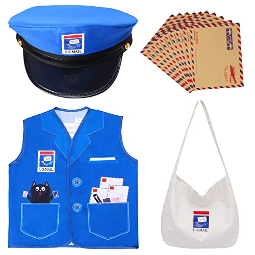 Kids Mailman Costume Set - Dress Up as a Postman!