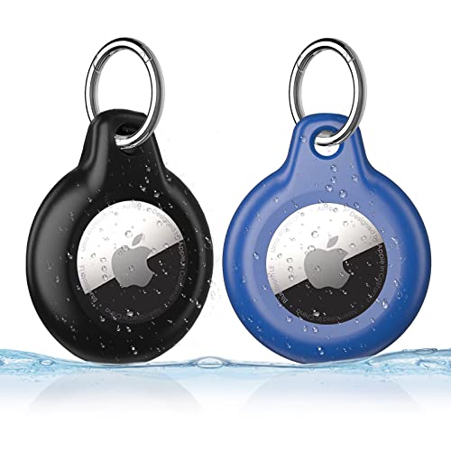 [2 Pack] Airtag Keychain and Airtag Holder