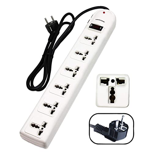 Universal Power Strip with Surge Protection
