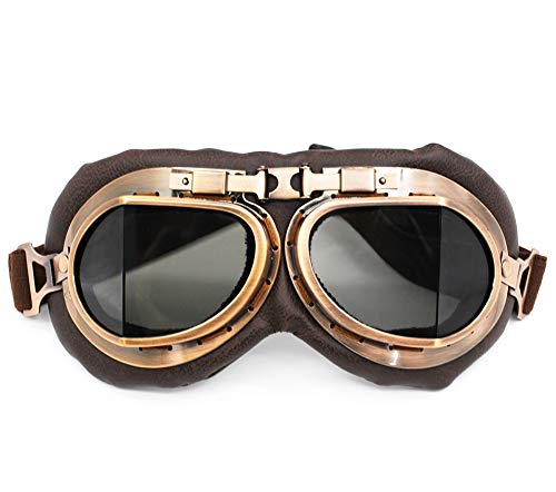 Vintage Aviator Motorcycle Goggles