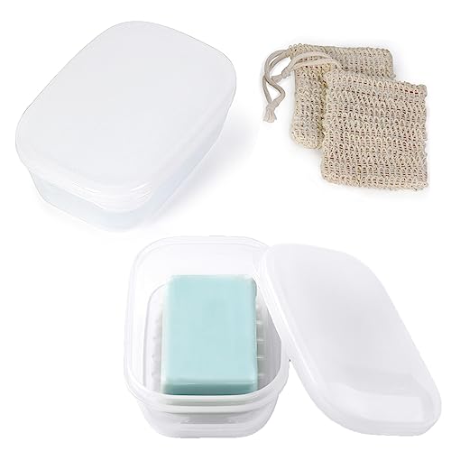 Quatish Soap Holder with Soap Saver Bag