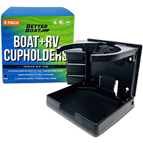 Boat Cup Holder Set of 4 Folding Boat Cup Holders