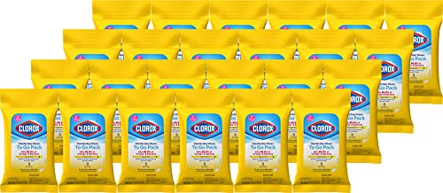Clorox On-the-Go Disinfecting Wipes - Powerful and Portable Cleaning