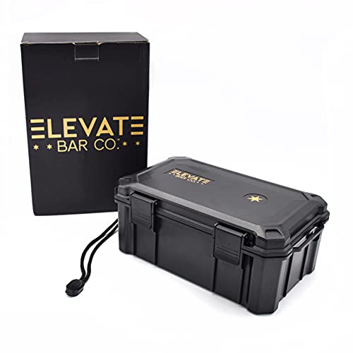 Elevate Bar Co.™ Cigar Travel Humidor Case