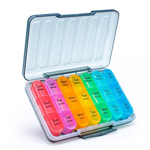 Waterproof Large Pill Organizer for Daily Medication