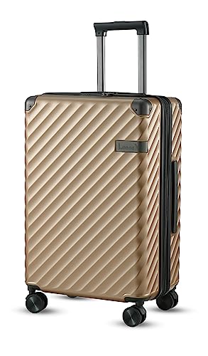 LUGGEX 24 Inch Spinner Luggage - Polycarbonate Hardside Medium Suitcase