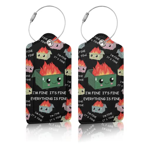 GAMSJM Luggage Tags for suitcases