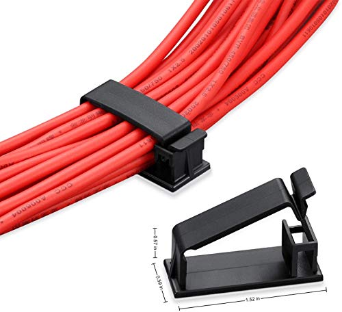 Self Adhesive Cable Management Clips: Keep Your Cables Organized!
