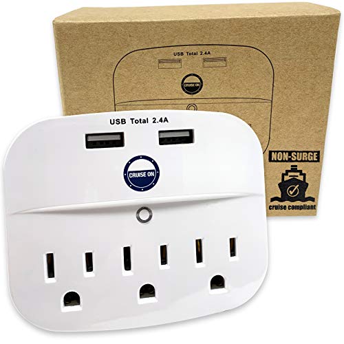 Cruise Power Strip - Ship Approved Cruise Essentials