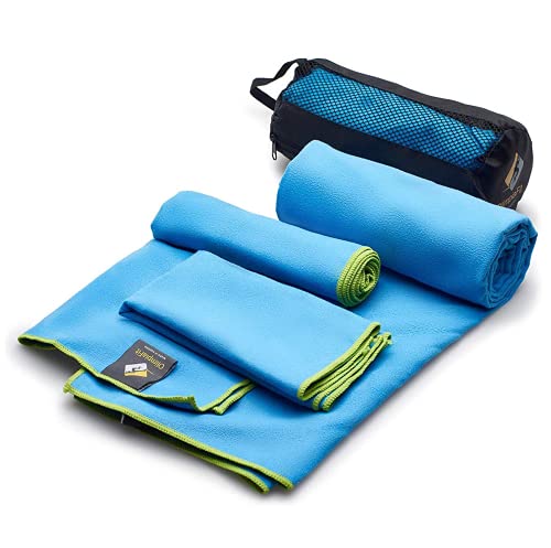 OlimpiaFit Quick Dry Towel Set - Lightweight Microfiber Travel Towels
