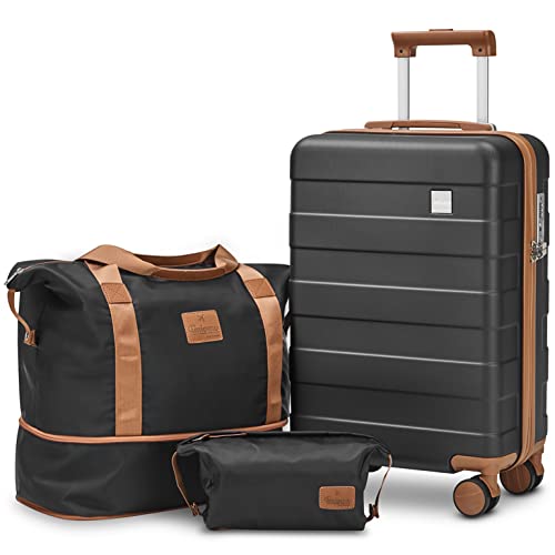 imiomo Carry on Luggage Set with Spinner Wheels