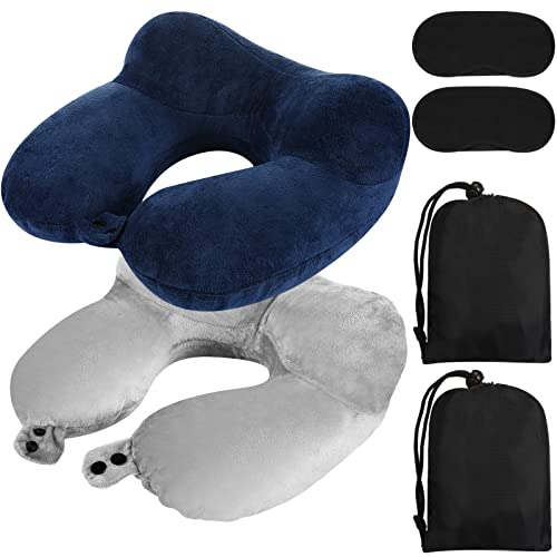 Sintuff Inflatable Travel Pillow Set