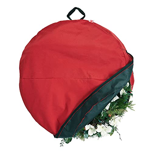 Santa's Bags 36 Inch Wreath Storage Container