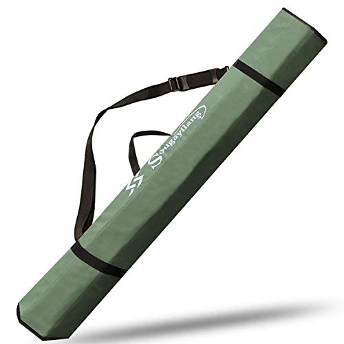 Canvas Fishing Rod Bag for Travel and Storage