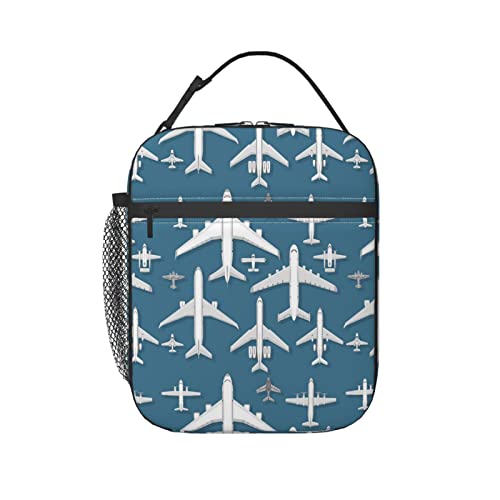 Stylish and Durable Airplane Lunch Bag for Travel and Everyday Use