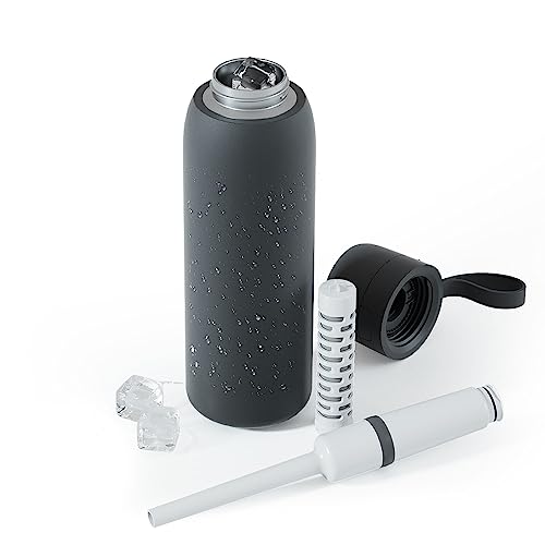 Dreamwills Stainless Steel Insulated Water Bottle with Filter