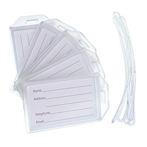 Premium Rigid Airline Luggage Tag Holders