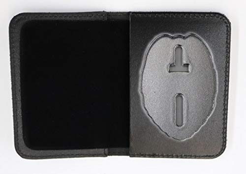 Duty Leather Badge and ID Case for Police Shield/Security