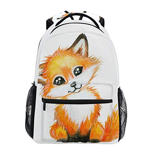 ALAZA Cute Little Fox Animal Print Backpack