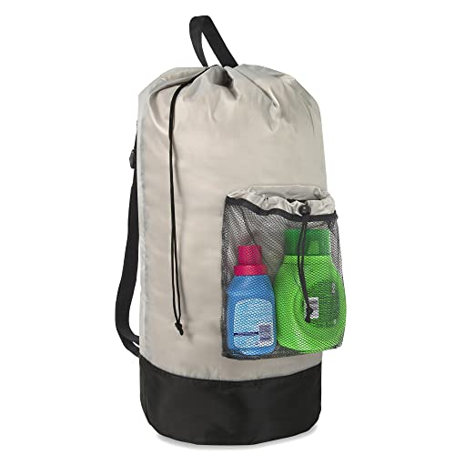 Laundry Bag Backpack with Shoulder Straps