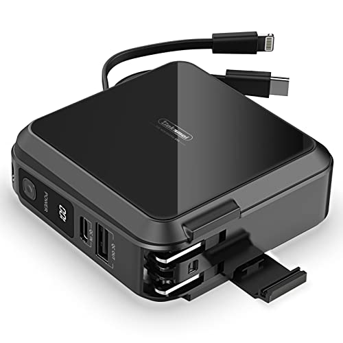 Hpegny Charger with AC Portable Power Bank