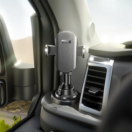 LISEN Cup Holder Phone Mount Holder