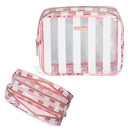 Conair Double Zip Toiletry and Cosmetic Bag