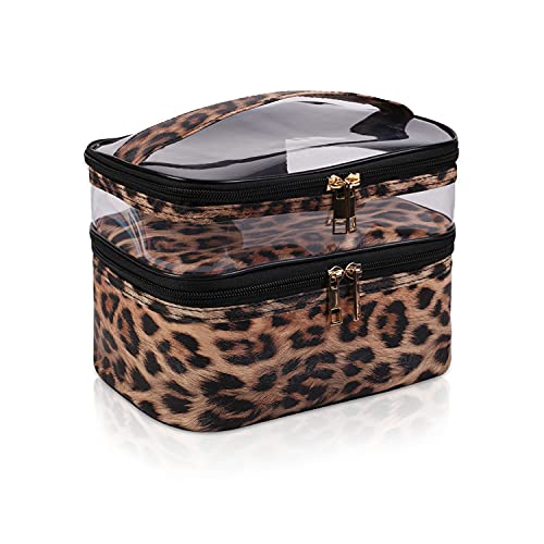 41BPmKHt0SL. SL500  - 10 Amazing Double Layer Cosmetic Bag for 2024