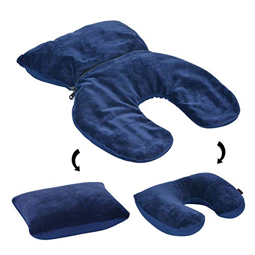 Ranzli 2 in 1 Reversible Travel Pillow
