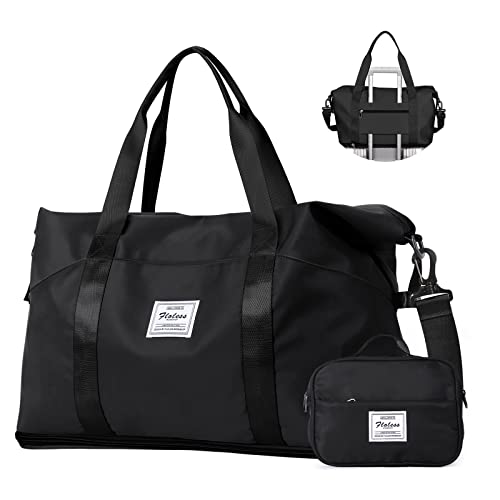 Waterproof Travel Gym Tote Bag with Toiletries Bag - Review