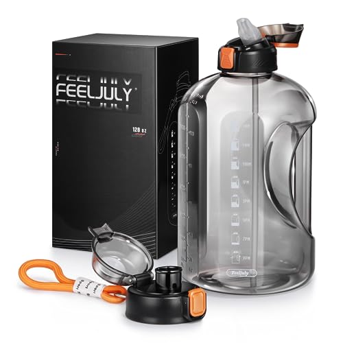 Feeljuly 1 Gallon Water Bottle