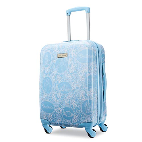 AMERICAN TOURISTER Disney Carry-On Luggage - Light Blue, 21-Inch