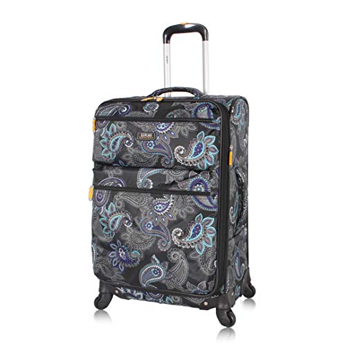 LUCAS Designer Luggage - Expandable 28 Inch Softside Bag