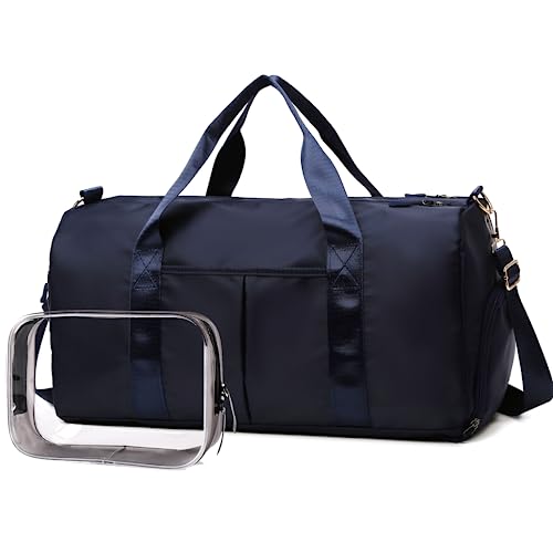 BAVELOE Small Gym Bag with Wet Pocket & Shoes Compartment